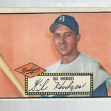 1952 Topps #36 Gil Hodges list $400