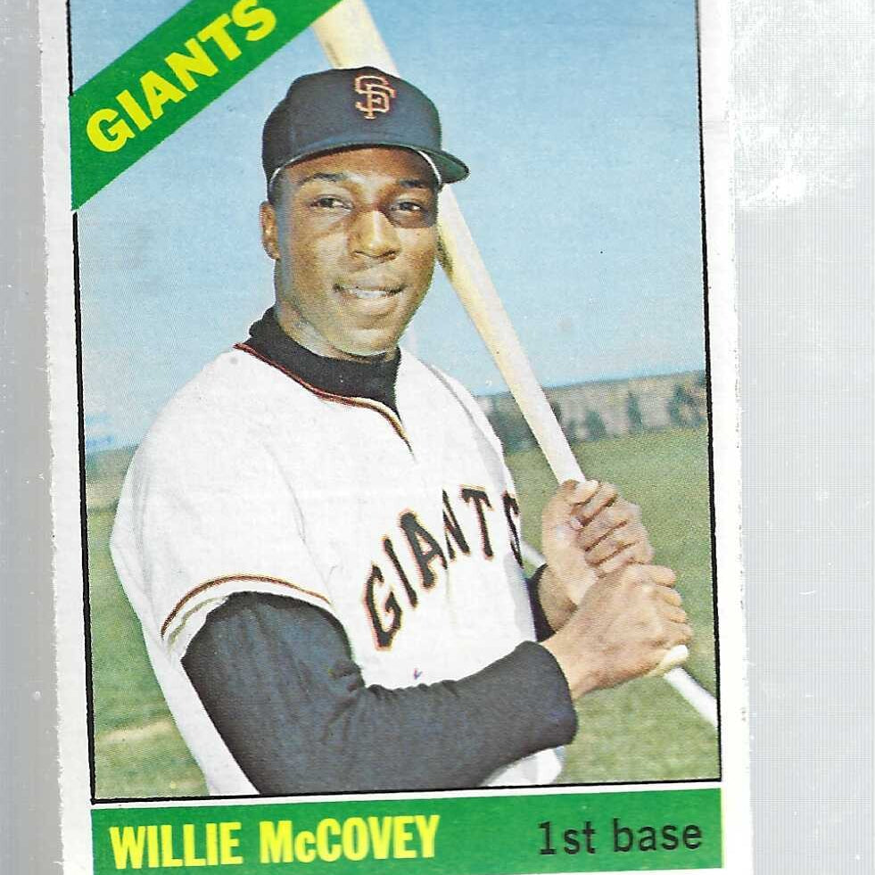 1966 Topps #550 Willie McCovey list $250