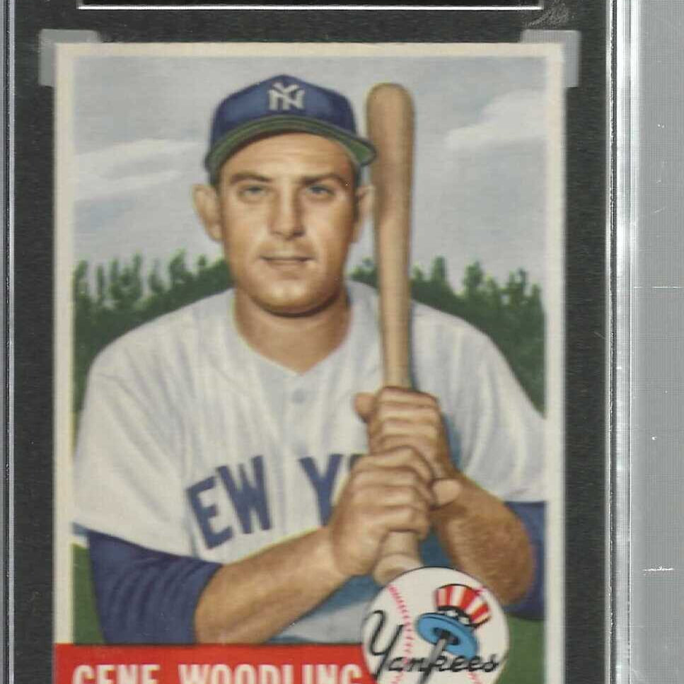 1953 Topps #264 Gene Woodling SGC 8 Centered!