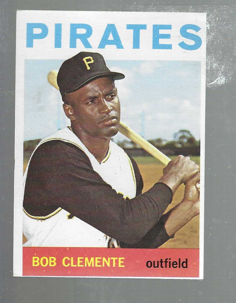 1964 Topps #440 Roberto Clemente Ex+ List $400