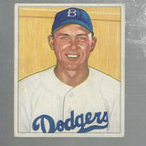 1950 Bowman #112 Gil Hodges list $200