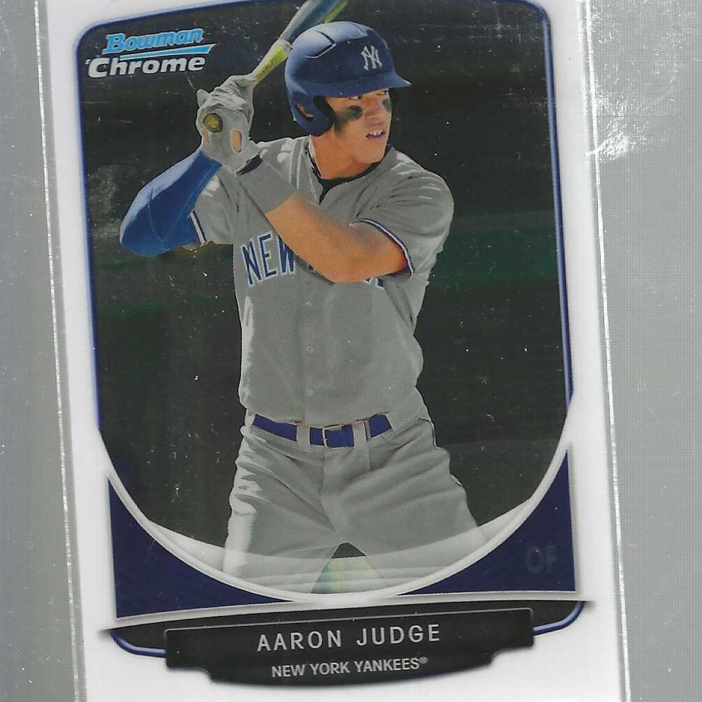 2013 Bowman Chrome #19 Aaron Judge rookie