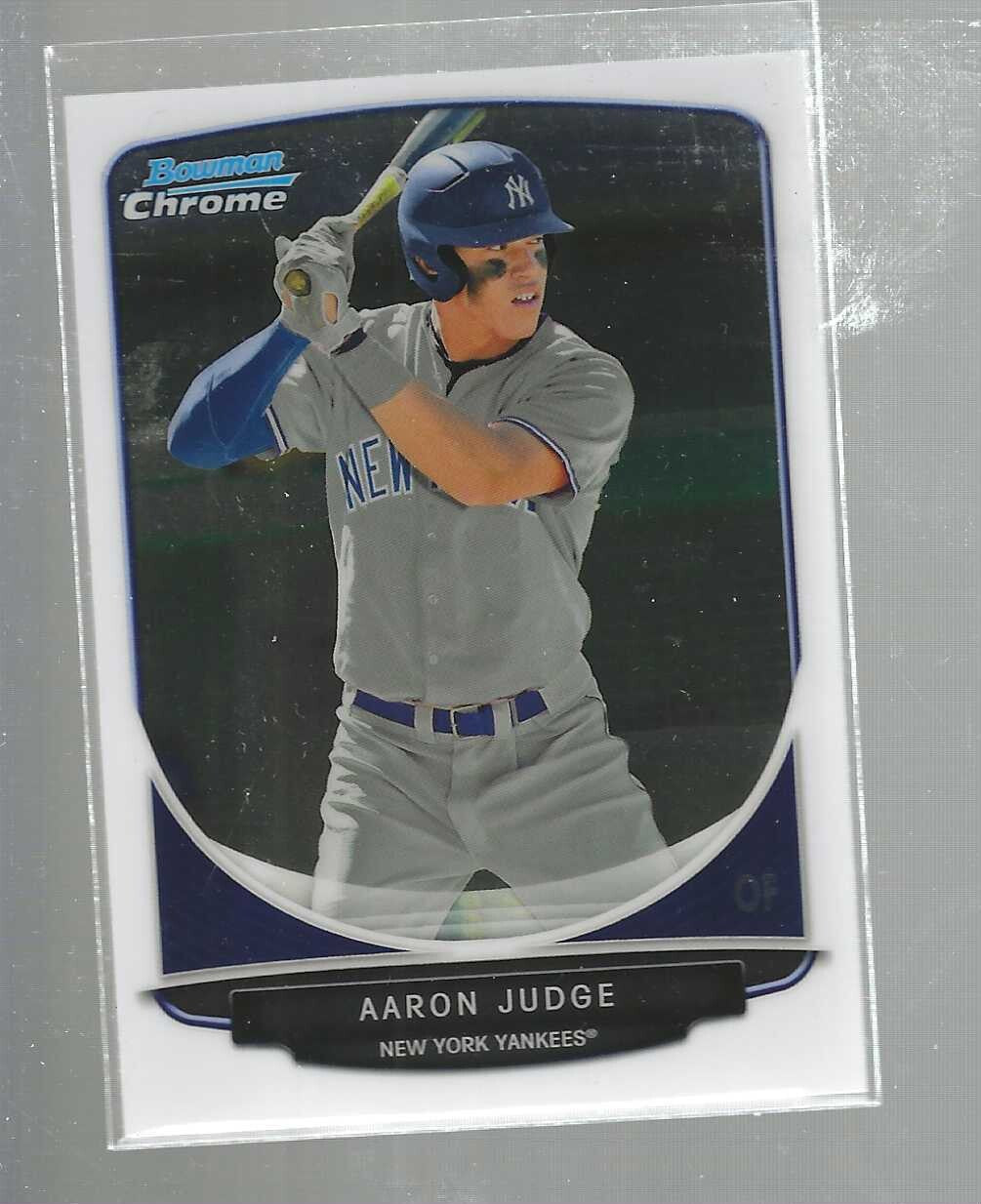 2013 Bowman Chrome #19 Aaron Judge rookie