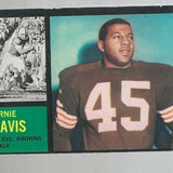 1962 Topps #36 Ernie Davis rookie list $400