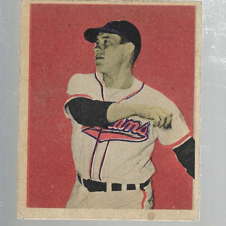 1949 Bowman #27 Bob Feller list $300