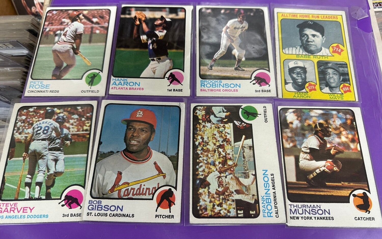 1973 Topps Starter Baseball Set 326 ct. Fair to Ex+