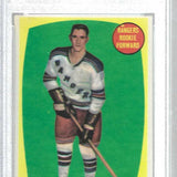 1961/62 Topps #60 Jean Ratelle rookie PSA 4