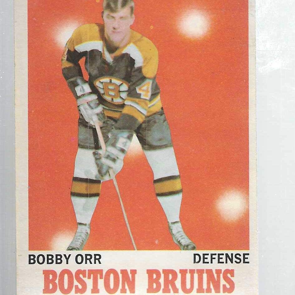 1970/71 Opeechee #100 Bobby Orr