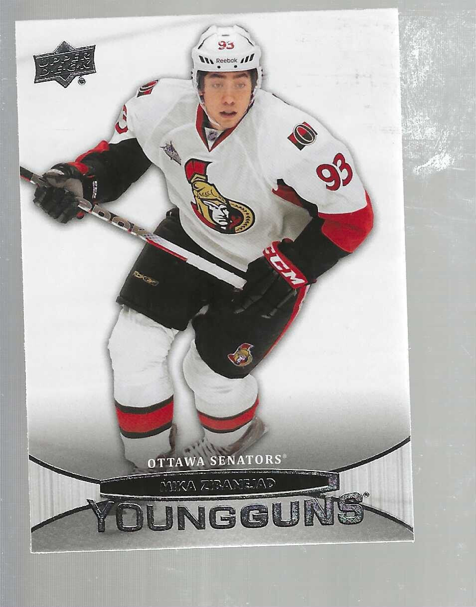 2011/12 Upper Deck Young Guns #229 Mika Zibanejad rookie