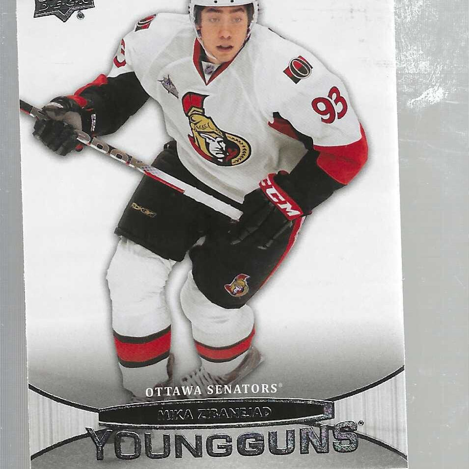 2011/12 Upper Deck Young Guns #229 Mika Zibanejad rookie
