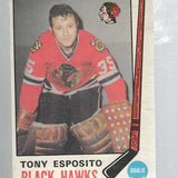 1969/70 Opeechee #138 Tony Esposito rookie