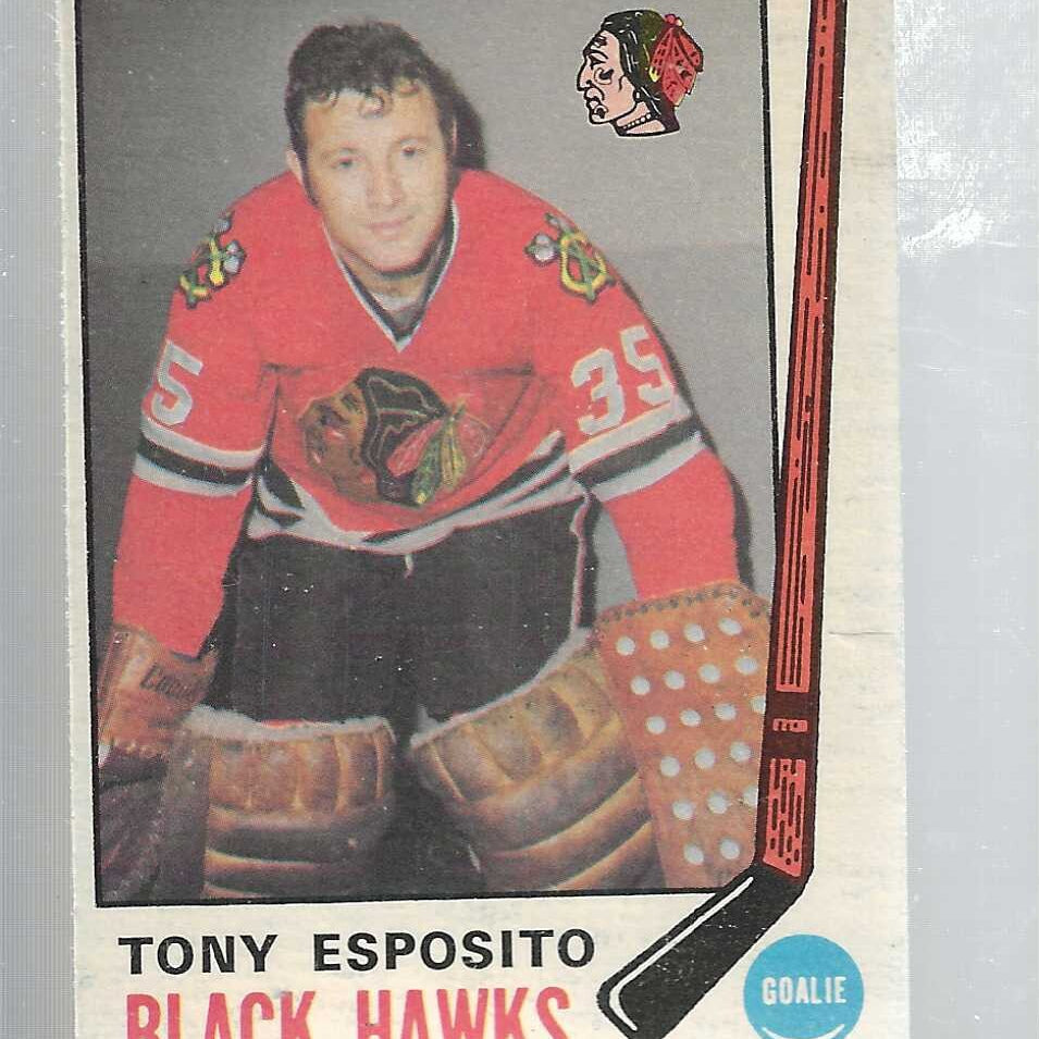 1969/70 Opeechee #138 Tony Esposito rookie