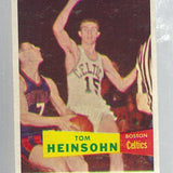 1957 Topps #19 Tom Heinsohn rookie Ex/Mint