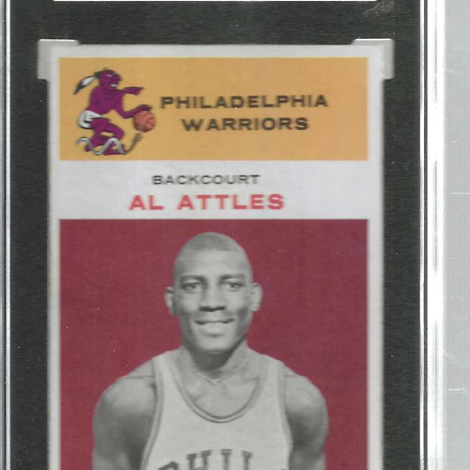 1961 Fleer #1 Al Attles rookie SGC 4