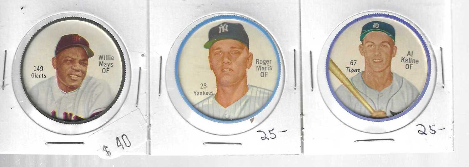 1962 Salada #23 Roger Maris