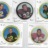 1962 Salada Football Coin #52 Zeke Bratkowski Nr Mint