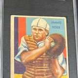 1935 Diamond Stars #64 Jimmie Foxx SGC 3
