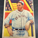 1935 Diamond Stars #44 Rogers Hornsby Ex+ Sharp Corners