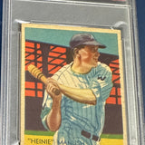 1935 Diamond Stars #30 Heinie Manush PSA 4