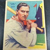 1935 Diamond Stars #50 Mel Ott Ex/Mint