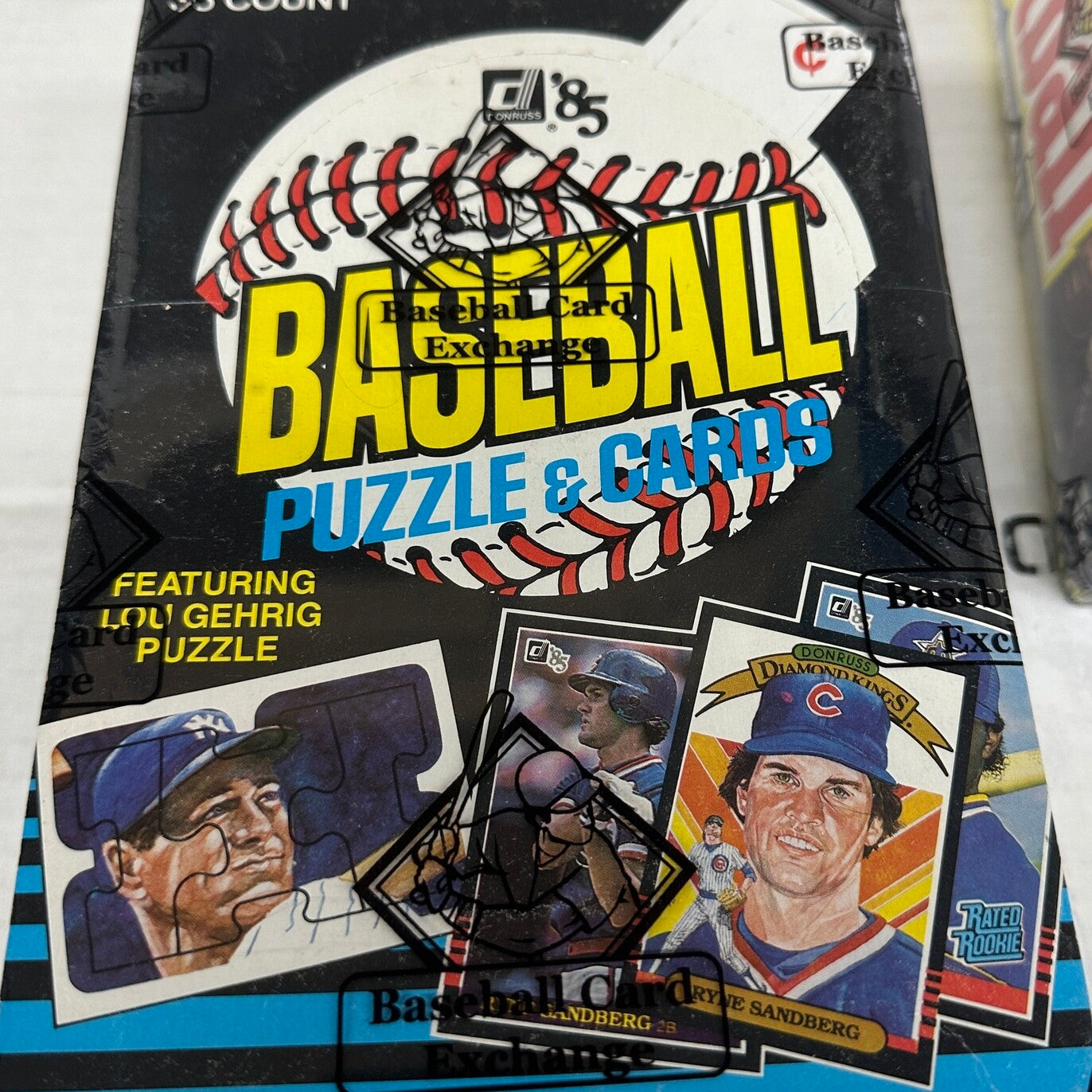 1985 Donruss Baseball Wax Box BBCE Sealed