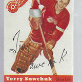 1954 Topps #58 Terry Sawchuk Ex/Mint