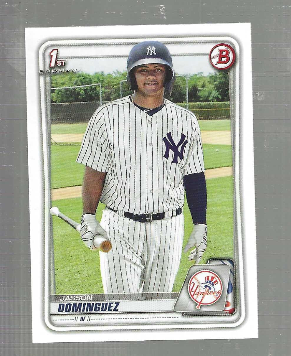 2020 Bowman Jasson Dominguez rookie