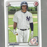 2020 Bowman Jasson Dominguez rookie