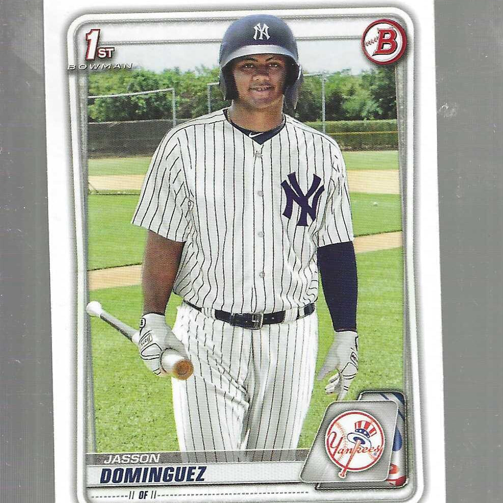 2020 Bowman Jasson Dominguez rookie