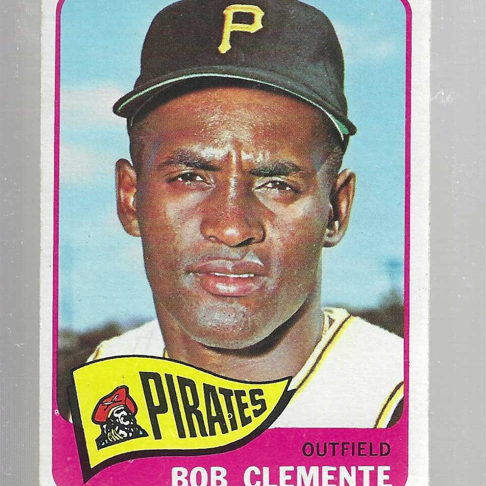 1965 Topps #160 Roberto Clemente list $300
