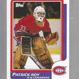 1986/87 Topps #53 Patrick Roy rookie