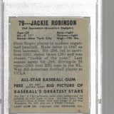 1949 Leaf #79 Jackie Robinson rookie PSA 3 Much Nicer