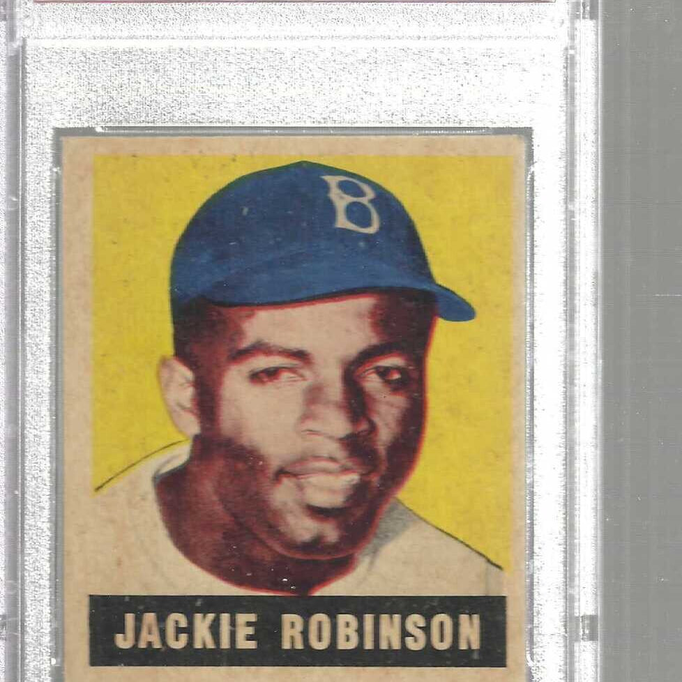 1949 Leaf #79 Jackie Robinson rookie PSA 3 Much Nicer