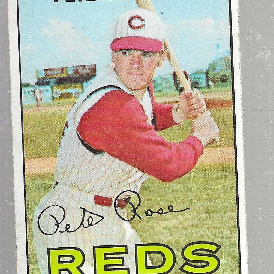 1967 Topps #430 Pete Rose list $250
