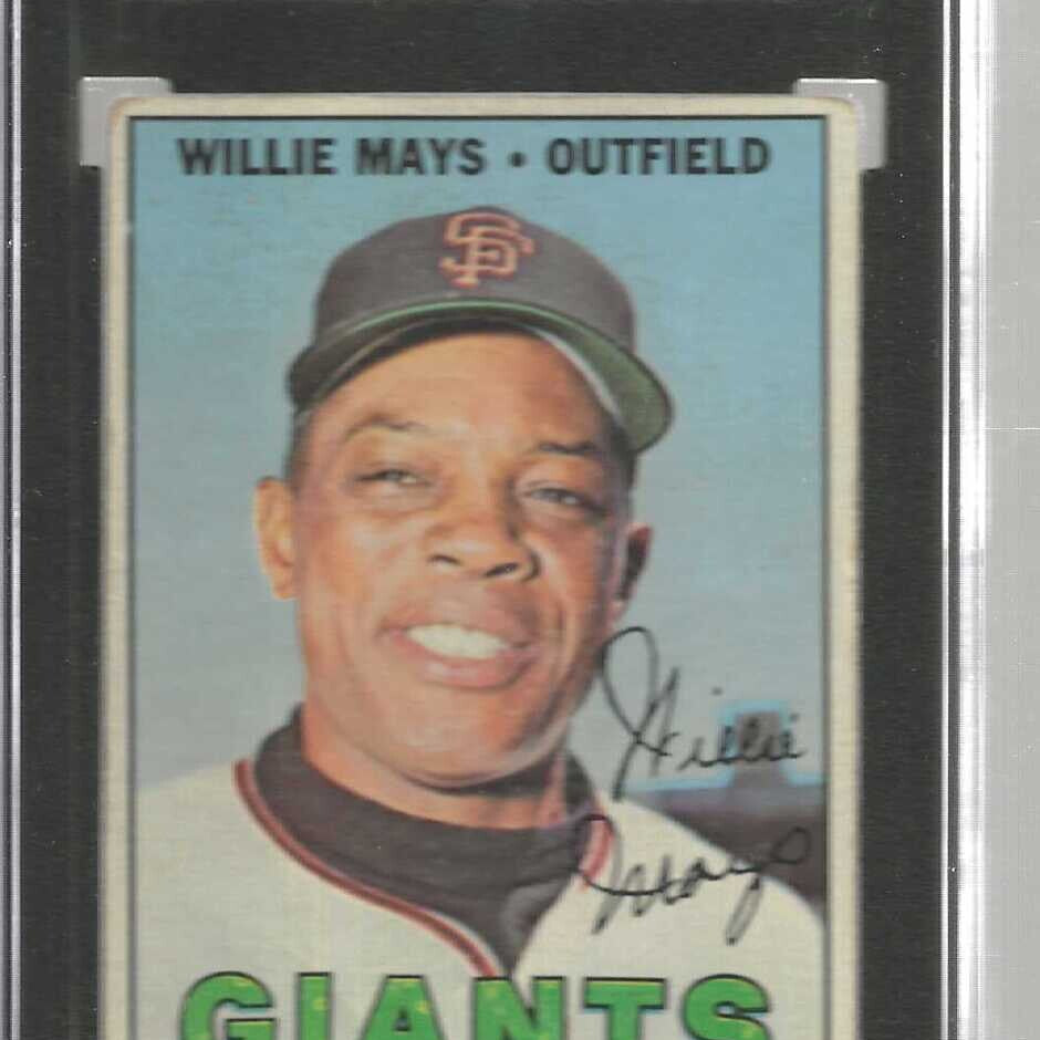 1967 Topps #200 Willie Mays SGC 2.5