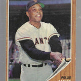 1962 Topps #300 Willie Mays VG List $800