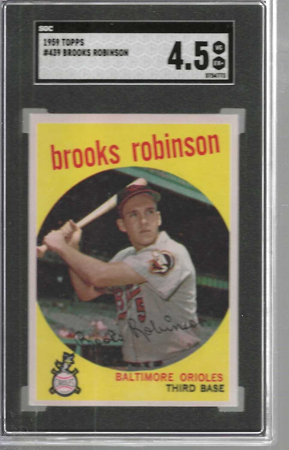 1959 Topps #439 Brooks Robinson SGC 4.5