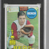 1969 Topps #95 Johnny Bench SGC 5