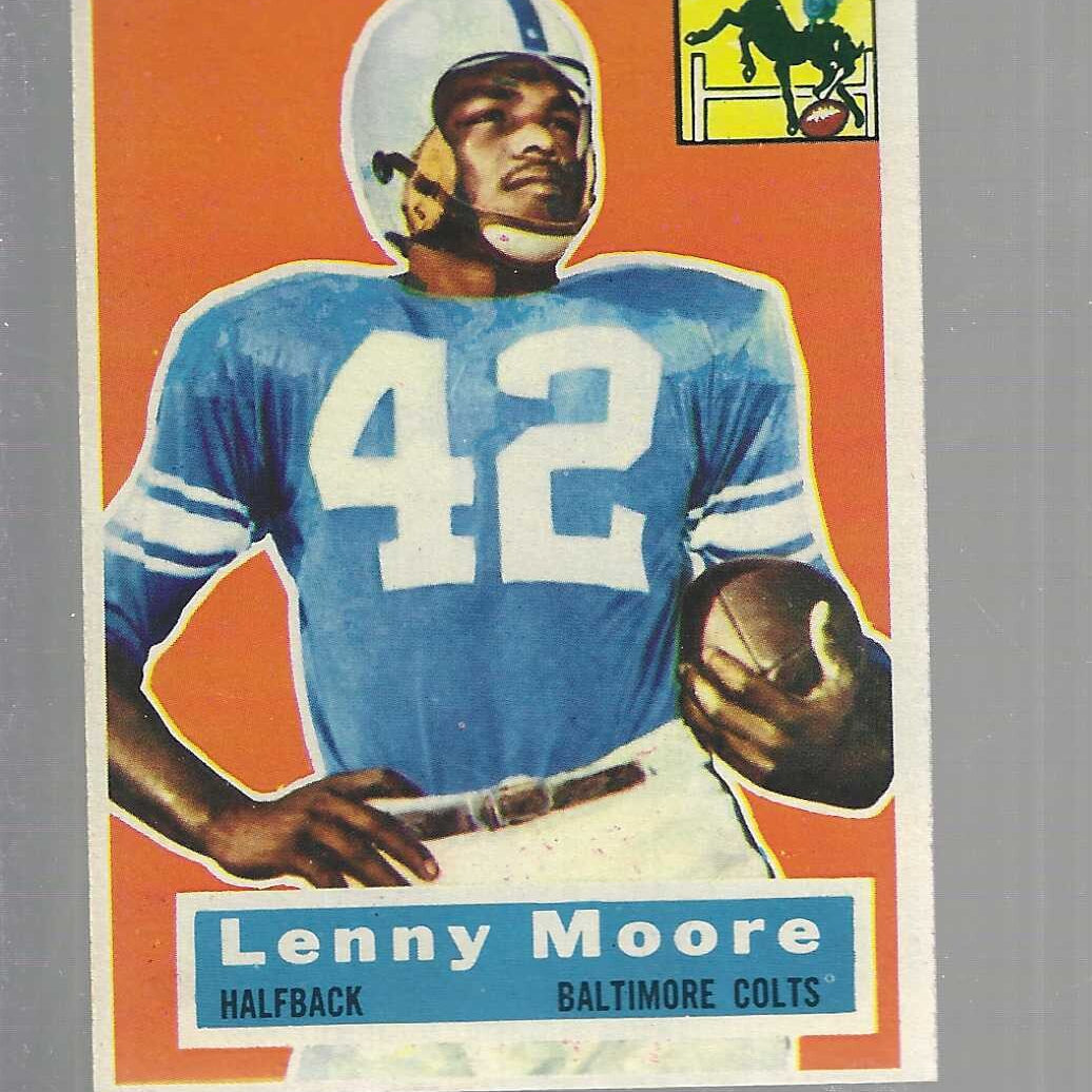 1956 Topps #60 Lenny Moore rookie Ex/Mint