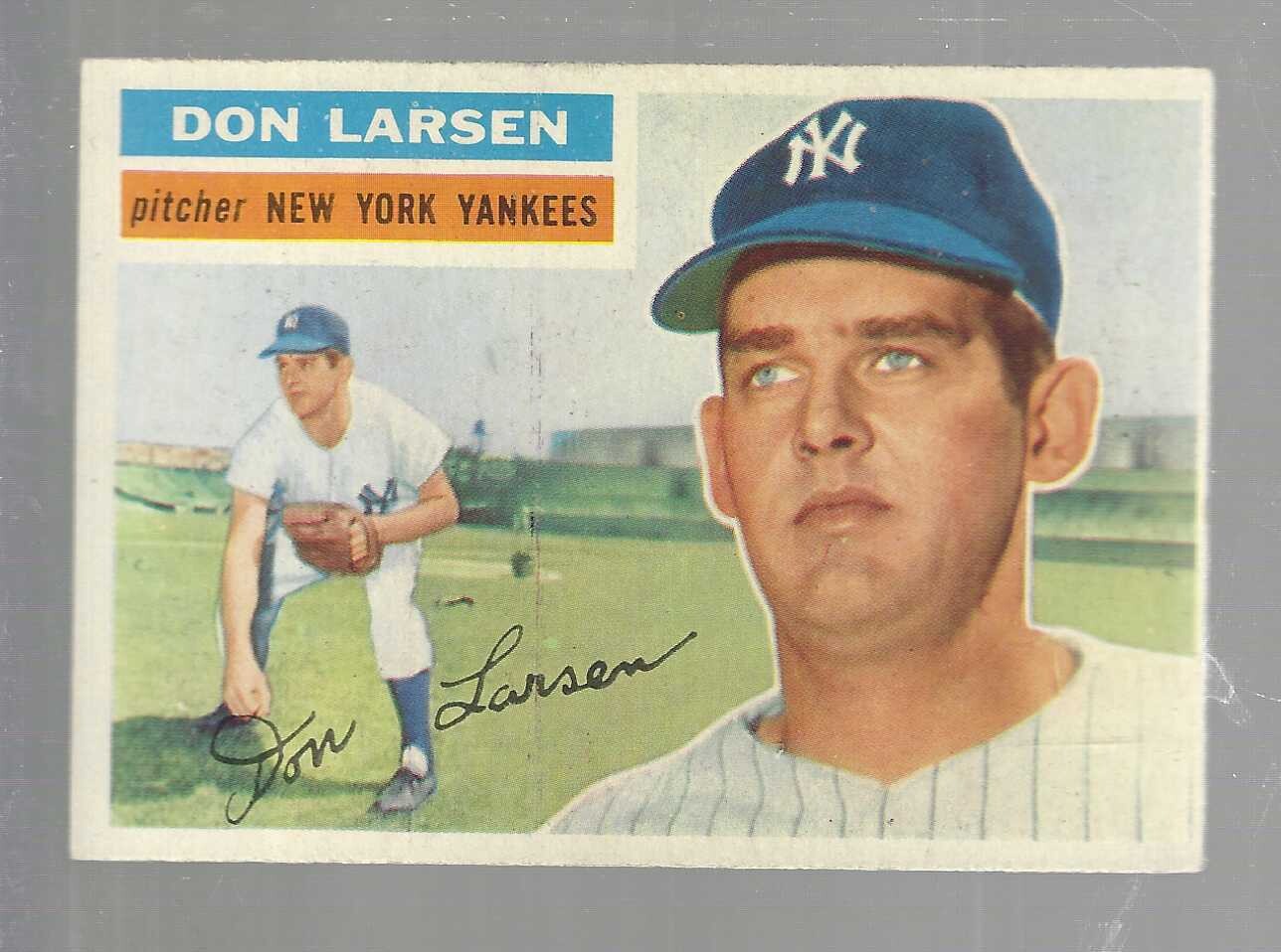 1956 Topps #332 Don Larsen rookie Ex+