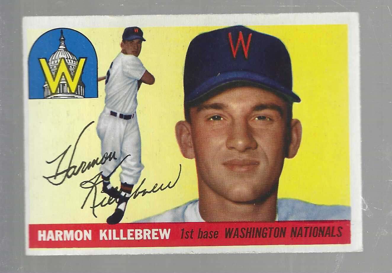 1955 Topps #124 Harmon Killbrew rookie Ex+
