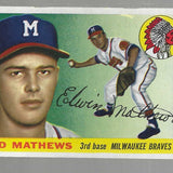 1955 Topps #155 Ed Mathews Ex+