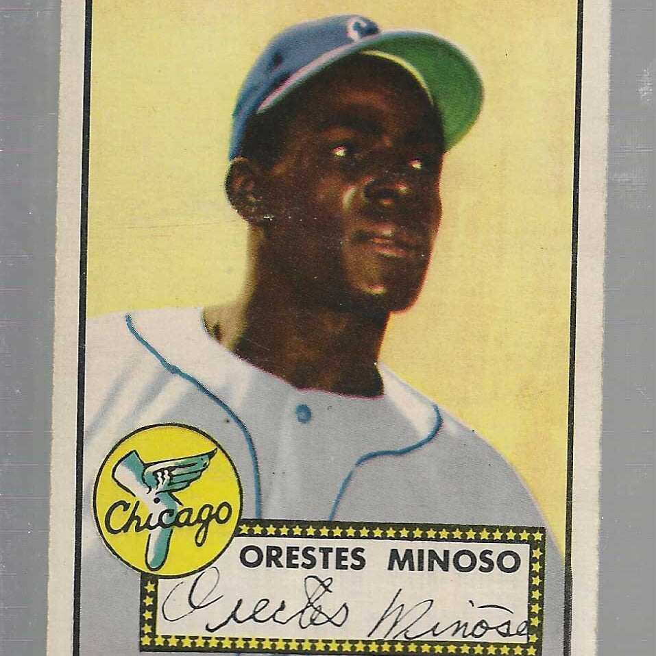 1952 Topps #195 Minnie Minoso rookie Ex
