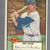 1952 Topps #37 Duke Snider Ex+