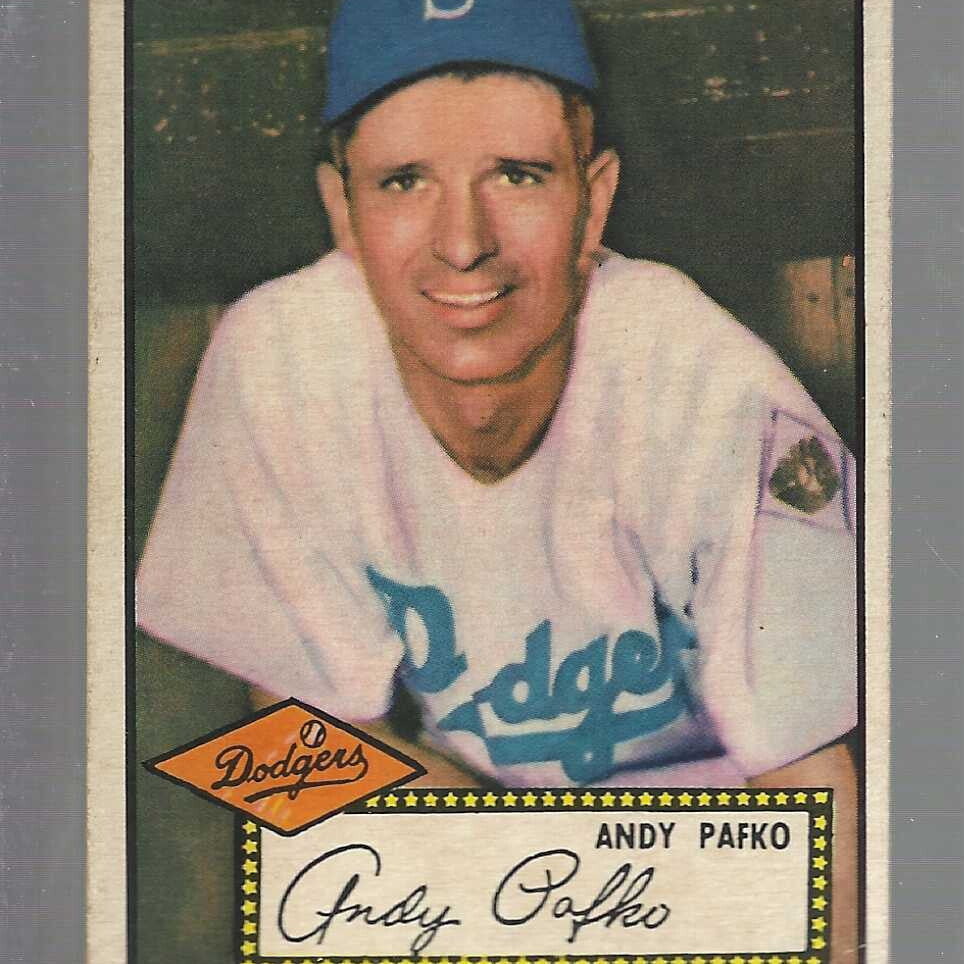 1952 Topps #1 Andy Pafko VG/Ex