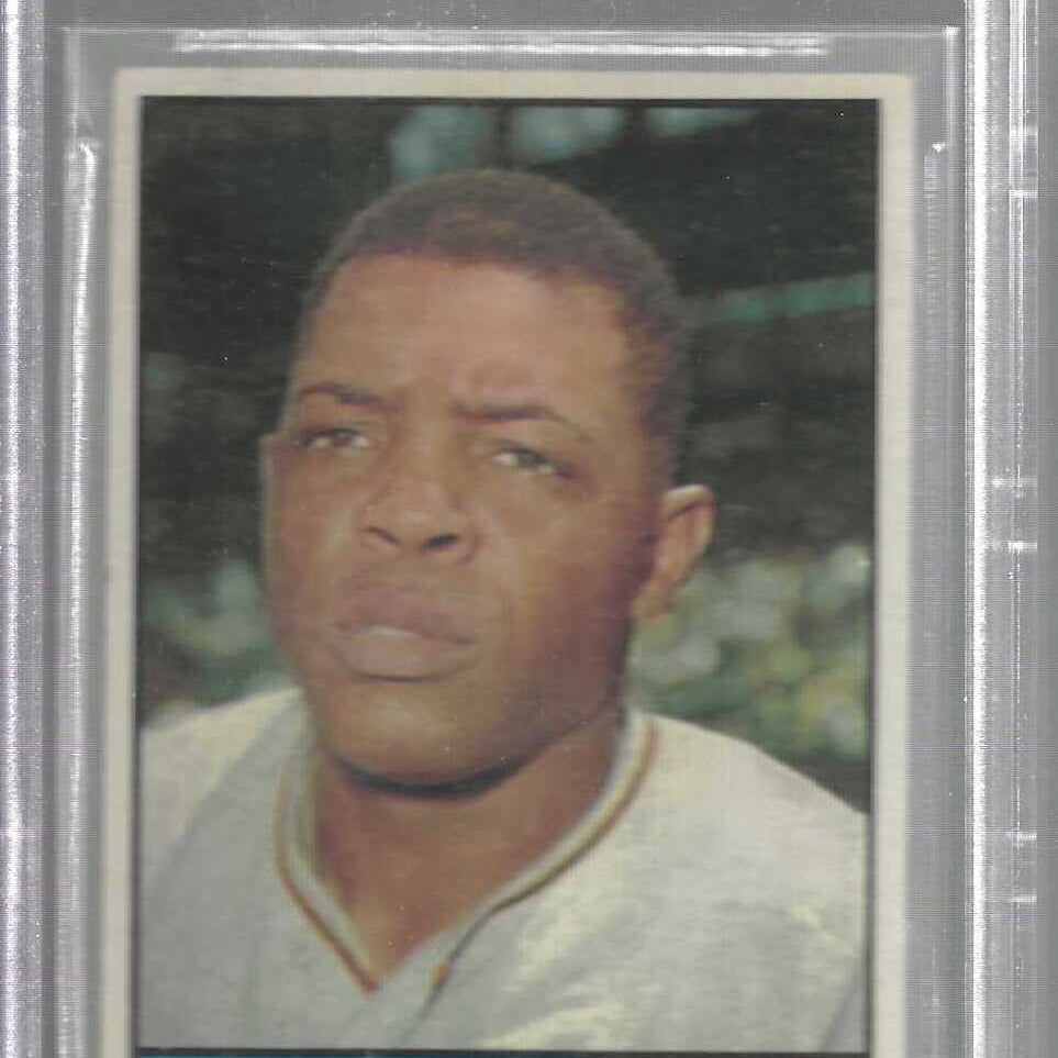 1961 Topps #150 Willie Mays Beckett graded 5.5