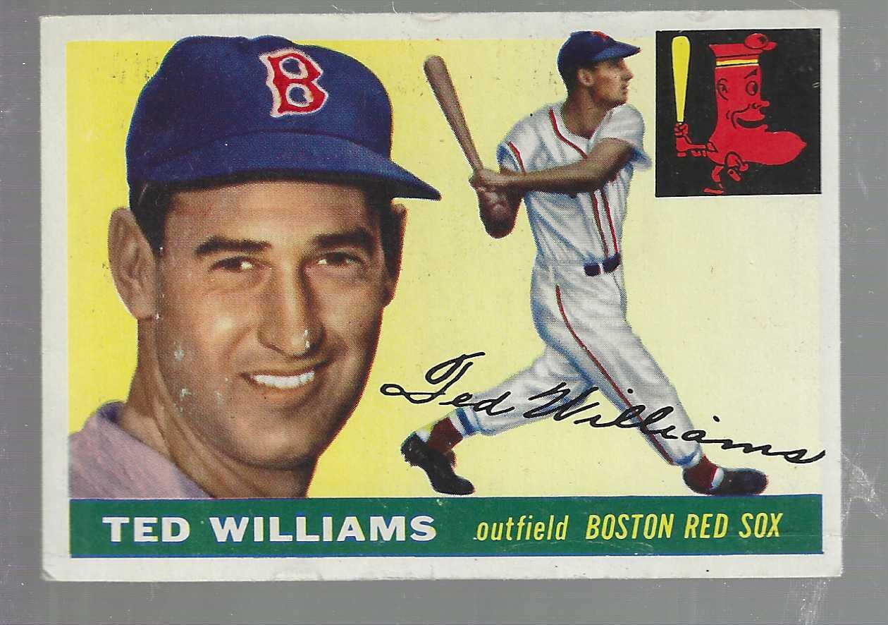 1955 Topps #2 Ted Williams VG/Ex list $1200