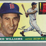 1955 Topps #2 Ted Williams VG/Ex list $1200