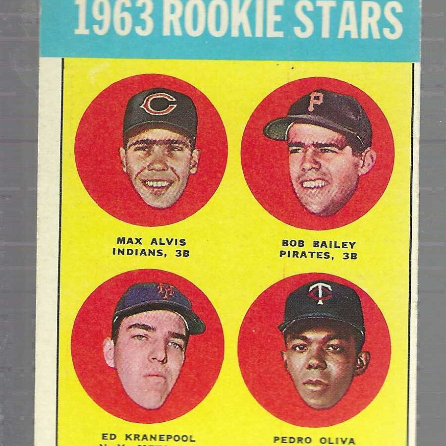 1963 Topps #228 Tony Oliva rookie Pen on back VG List $400