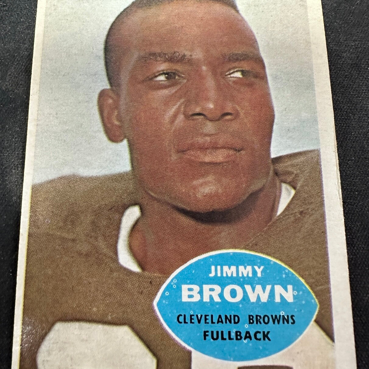 1960 Topps #23 Jim Brown Ex List $500
